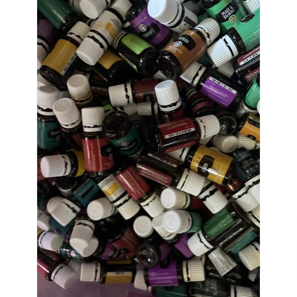 Lot Of 25 5ml Varieties Empty Bottles Young‎ Living Essential Oil. Unwashed